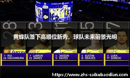 黄蜂队签下高顺位新秀，球队未来前景光明